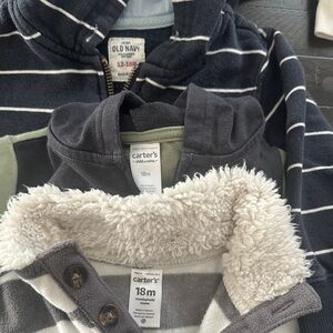 Old Navy Striped and Colorblock Baby Jackets